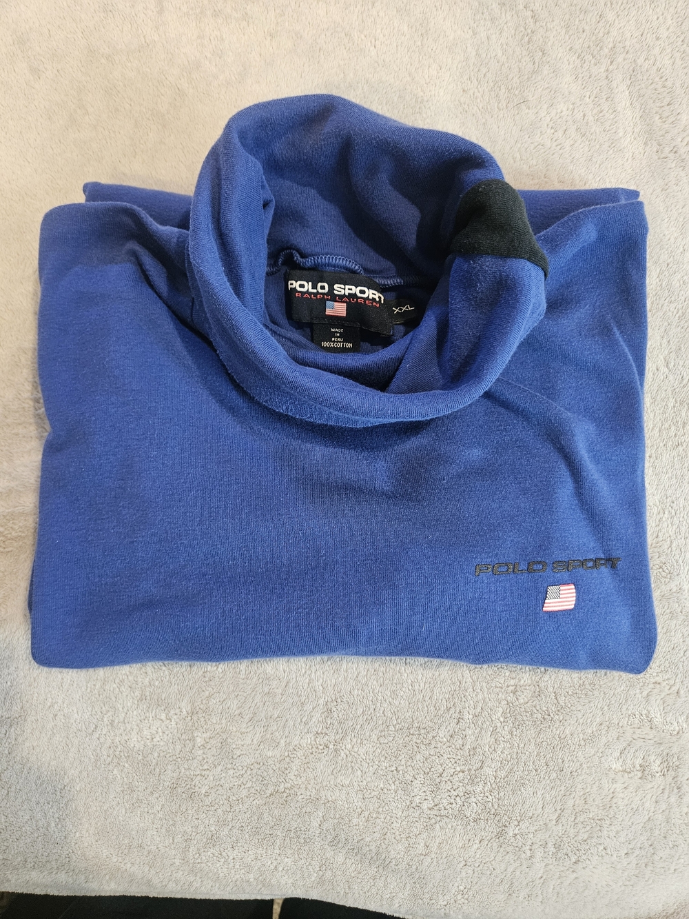 Polo Sport Ralph Lauren Blue Turtleneck Long Sleeve